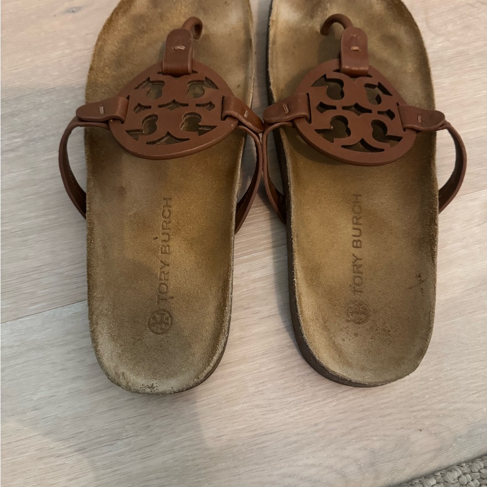 Tory Burch Miller Brown Sandals